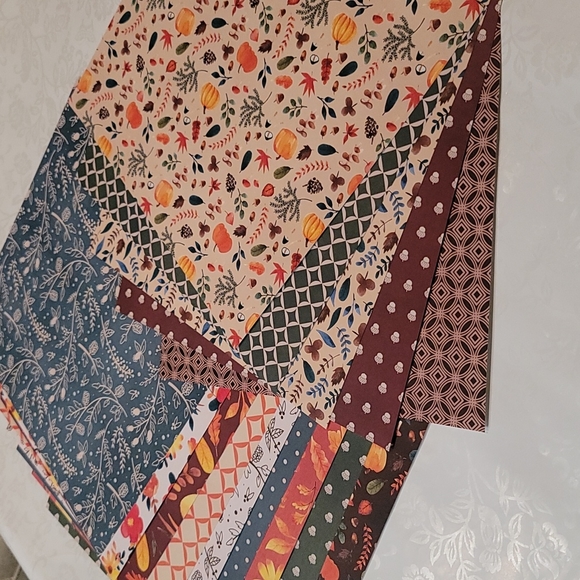 Recollections Fall Tapestry cardstock scrapbook paper - Picture 8 of 8